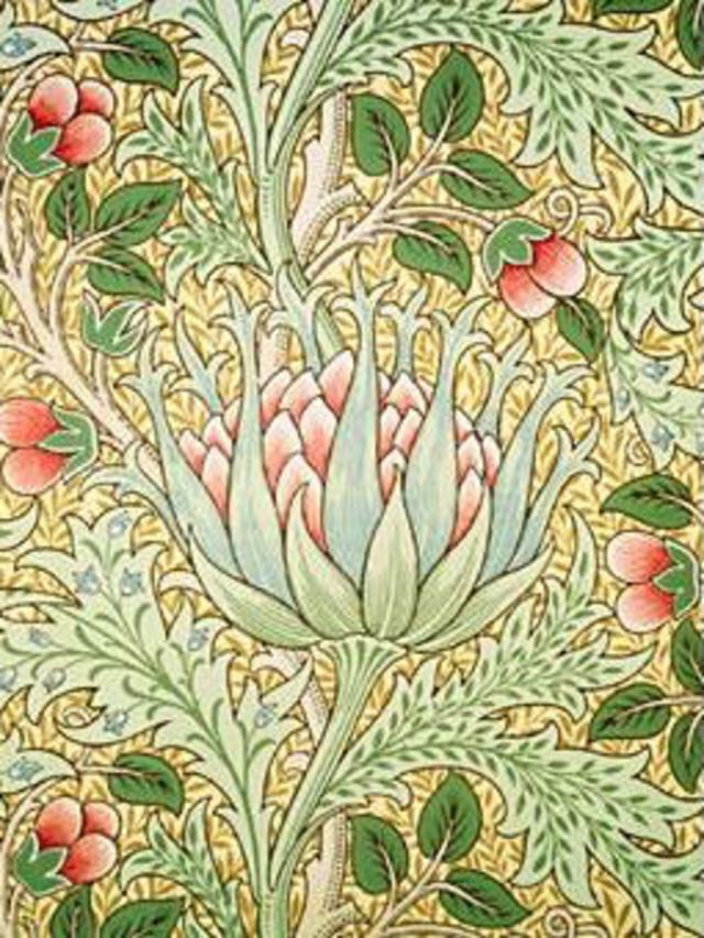 John Henry Dearle - "Artichoke" wallpaper