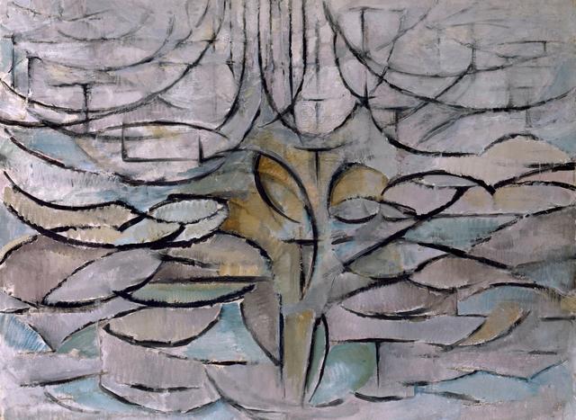 Piet Mondrian - Apple tree in bloom