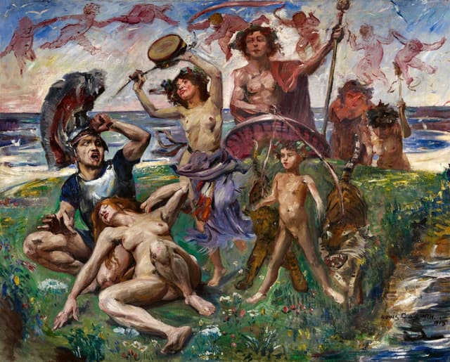 Lovis Corinth - Ariadne on Naxos