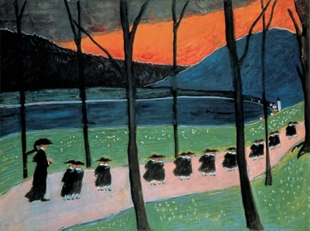 Marianne von Werefkin - Autumn (School)