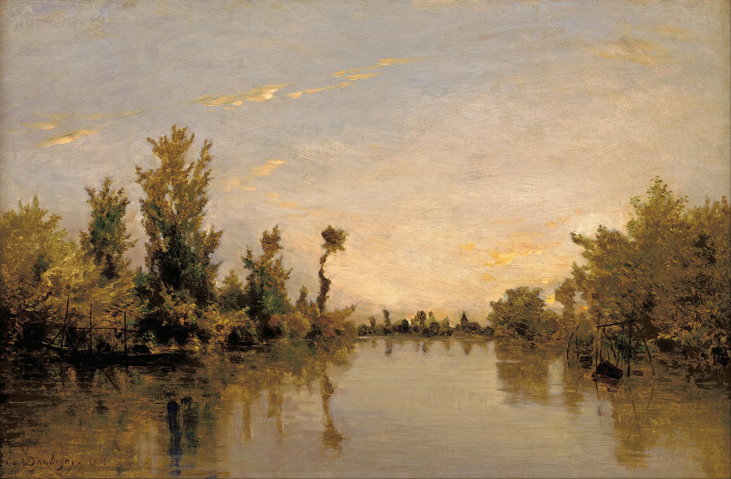 Charles François Daubigny - Banks of the Seine