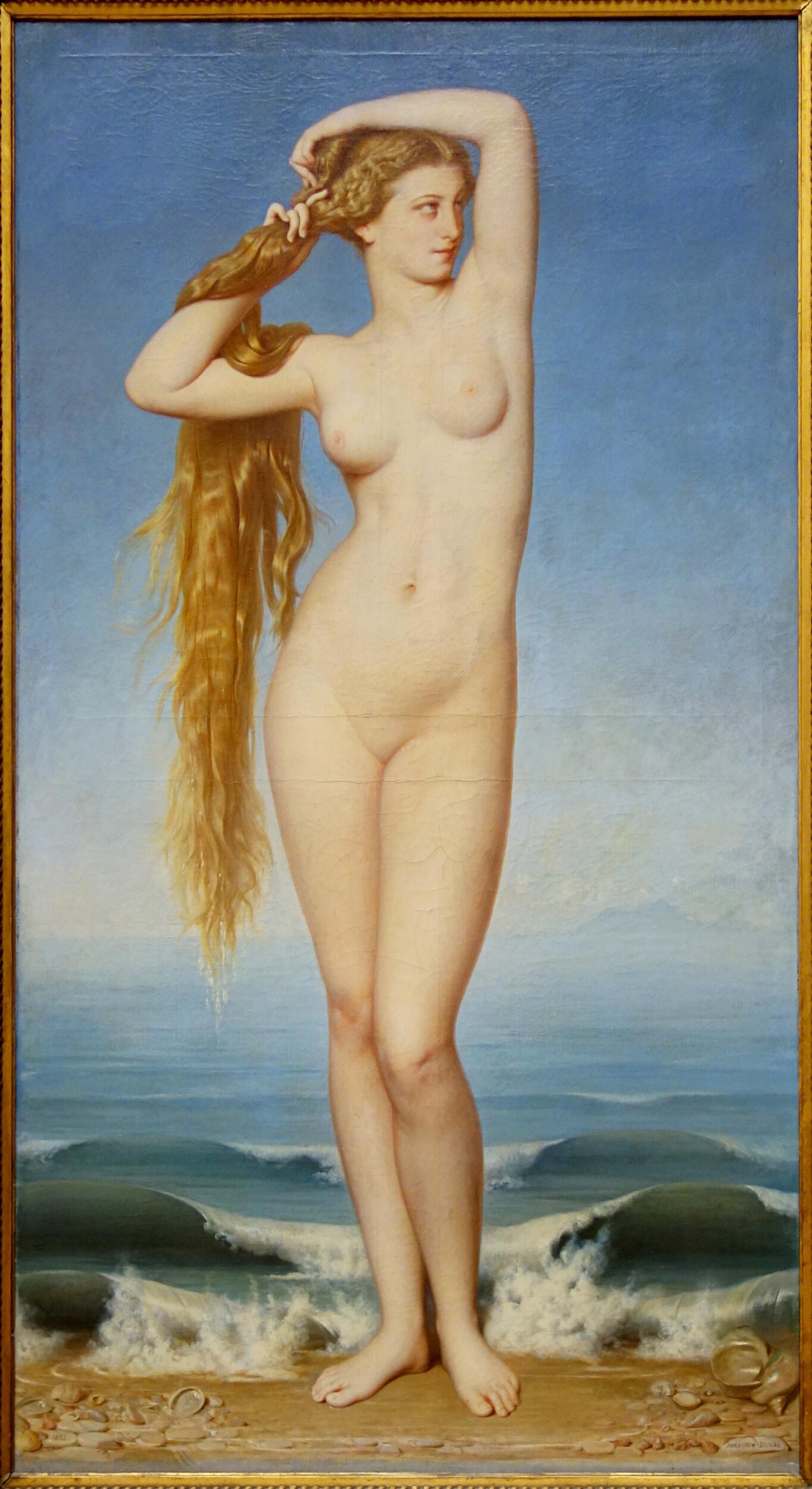 Eugène Emmanuel  Amaury Duval - Birth of Venus