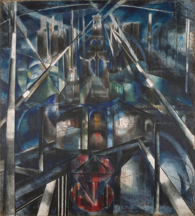 Joseph Stella - Brooklyn bridge