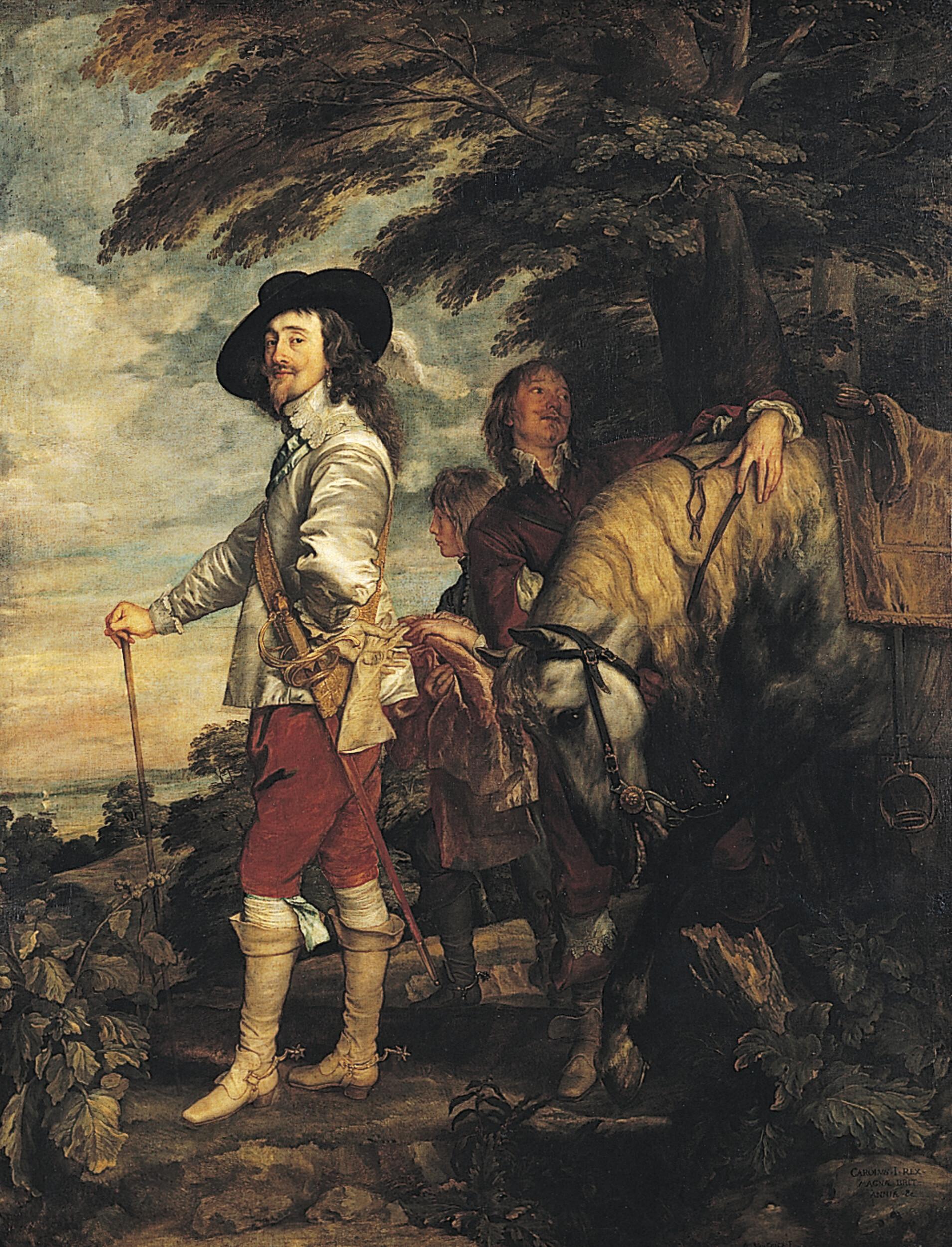 Anthony van Dyck - Charles I at the Hunt