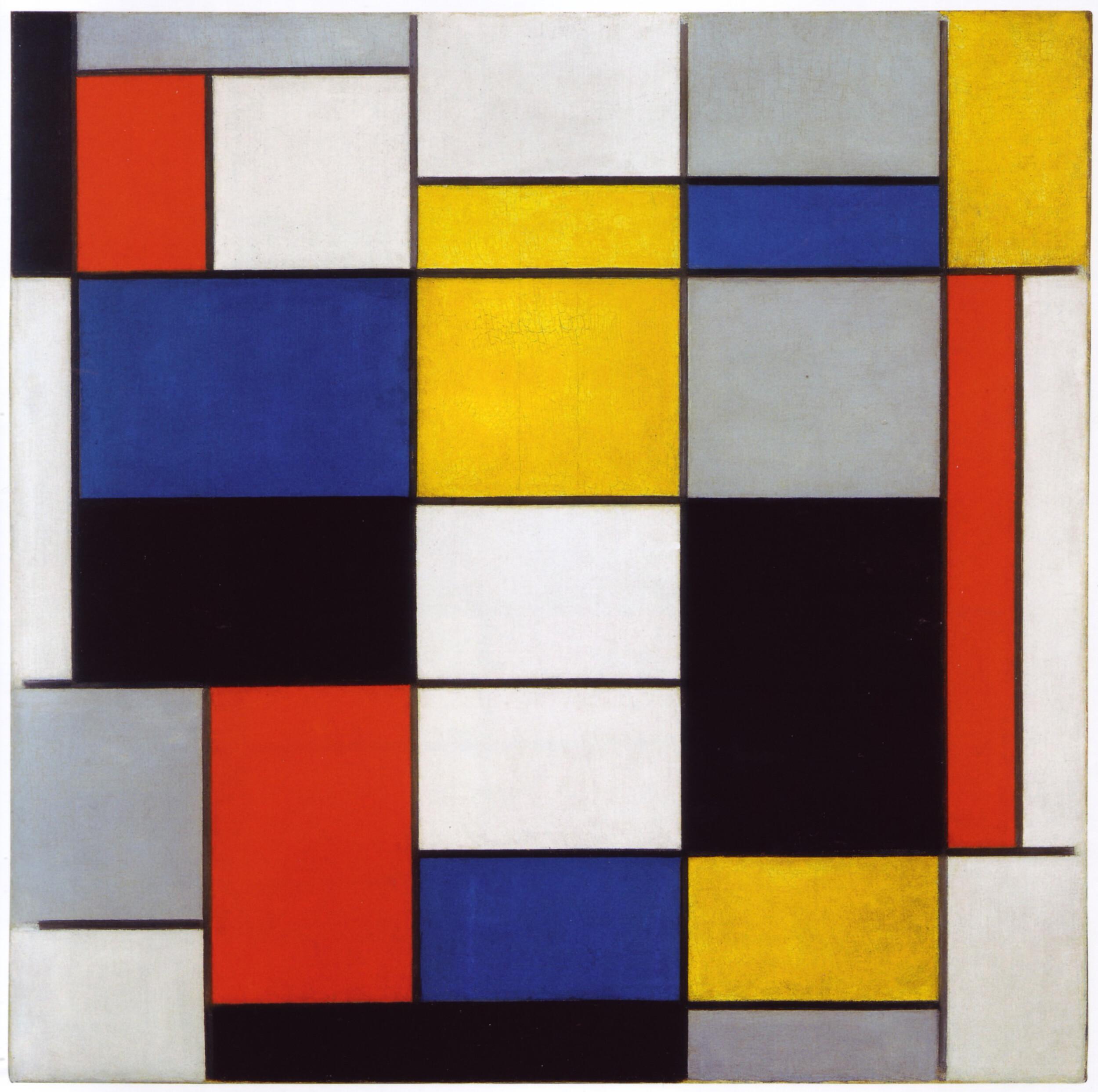 Piet Mondrian - Composition A