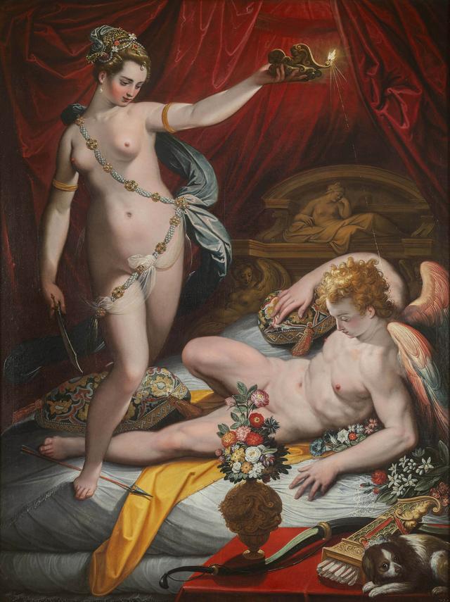 Jacopo Zucchi - Cupid and Psyche