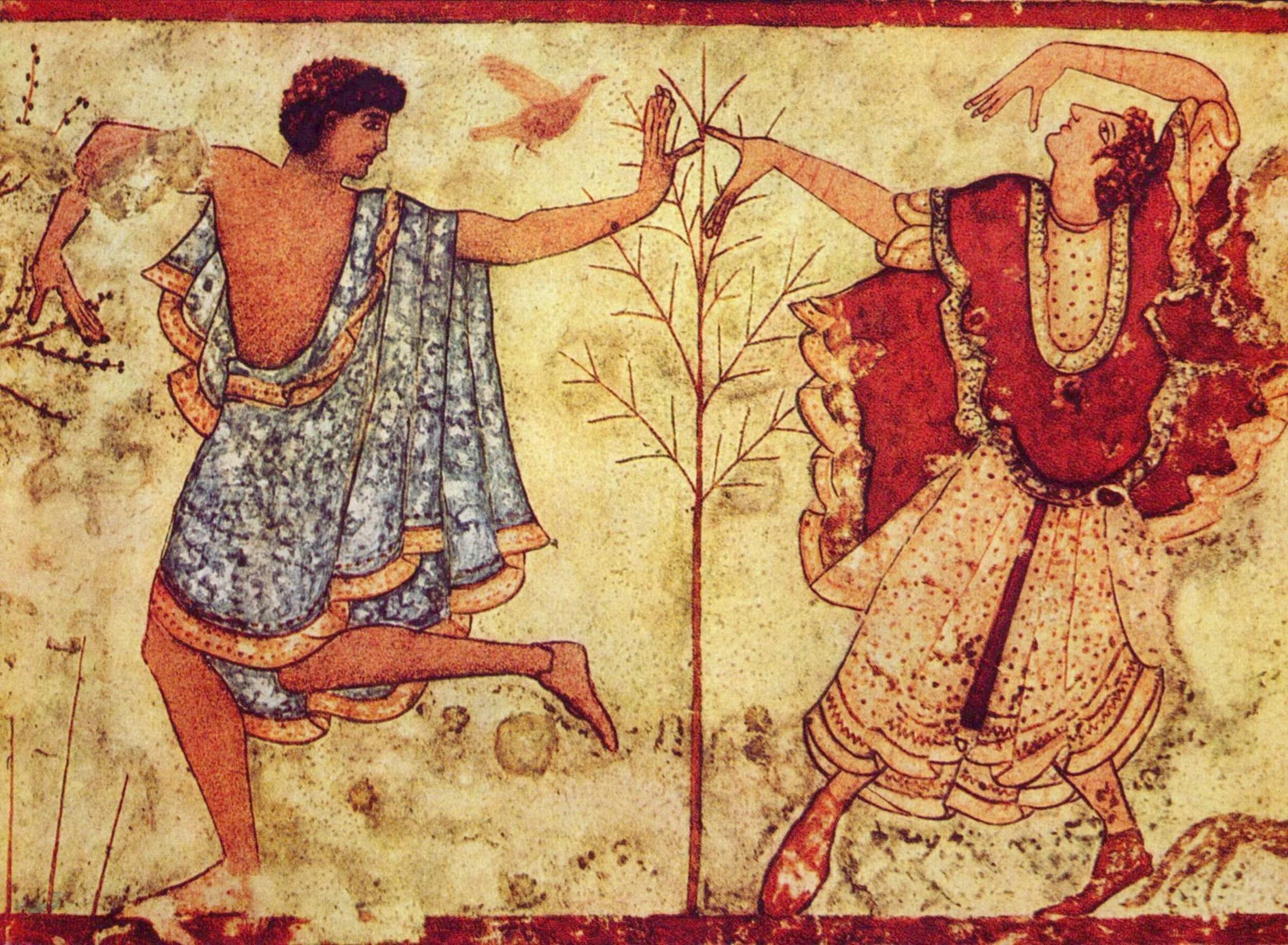  Anonymous - Dancers of the Etruscan Tomb of the Triclinium