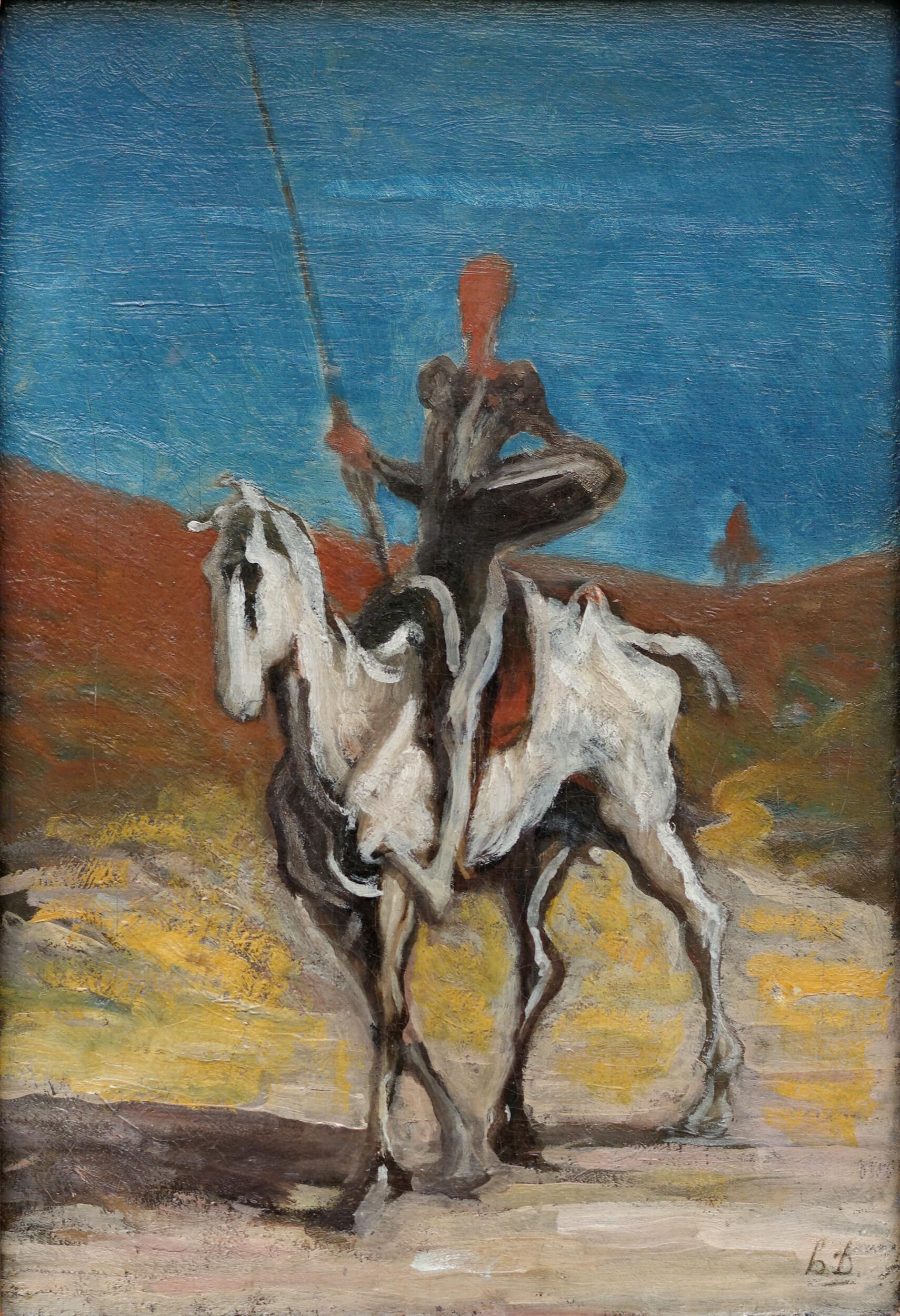 Honoré Daumier - Don Quixote and Sancho Panza