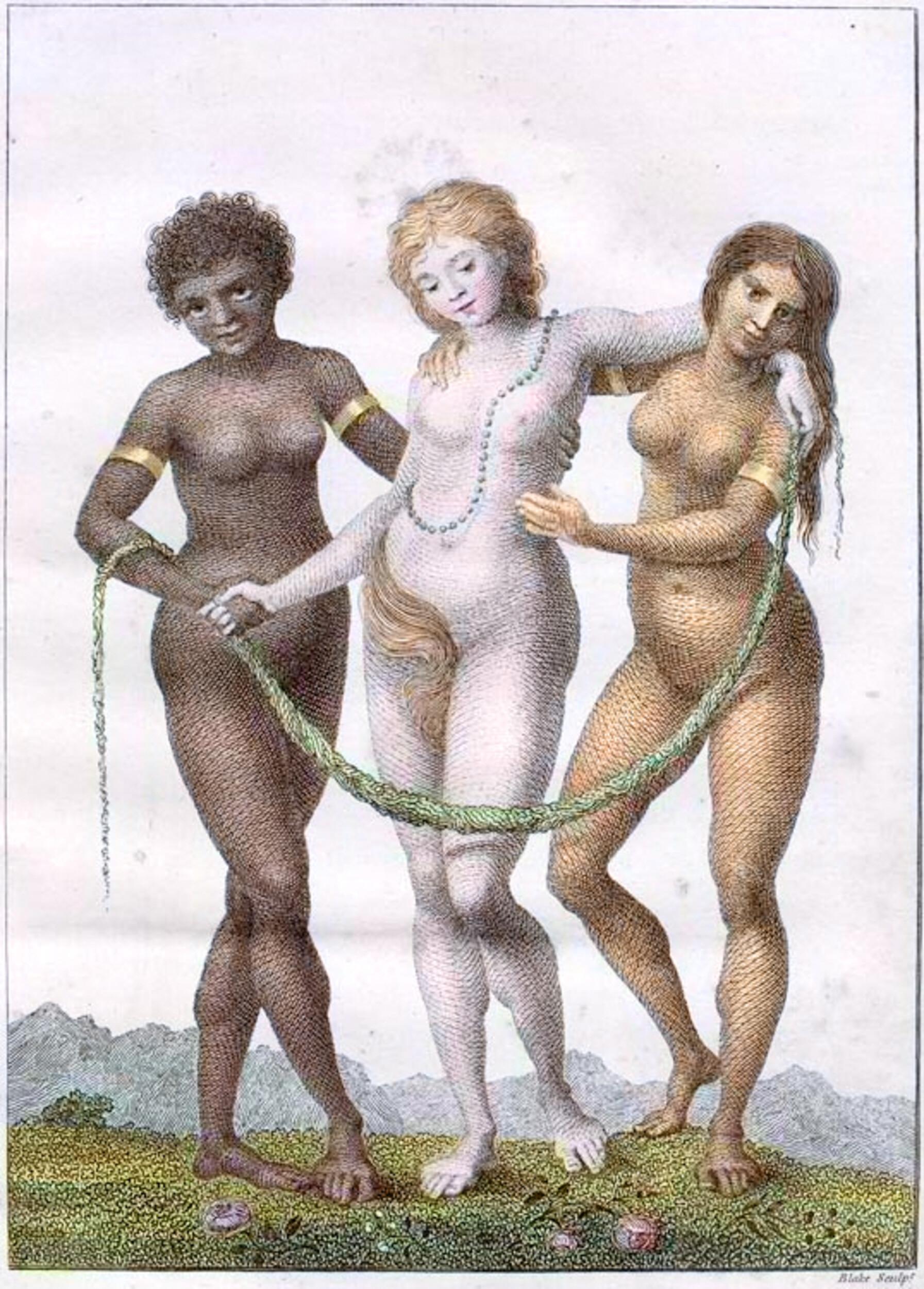 William Blake - Europe supported by Africa and America