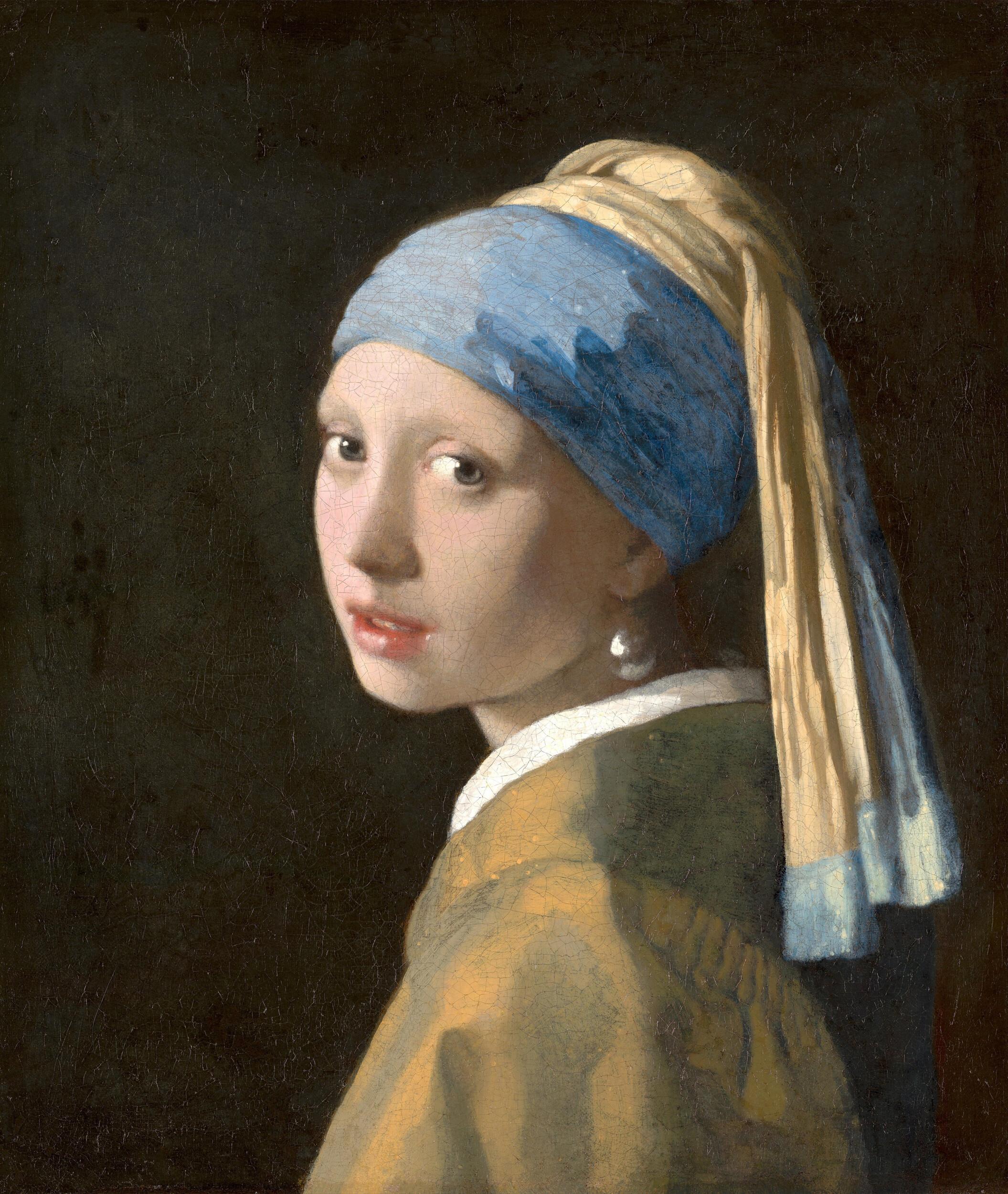 Johannes (Jan) Vermeer - Girl with a pearl earring