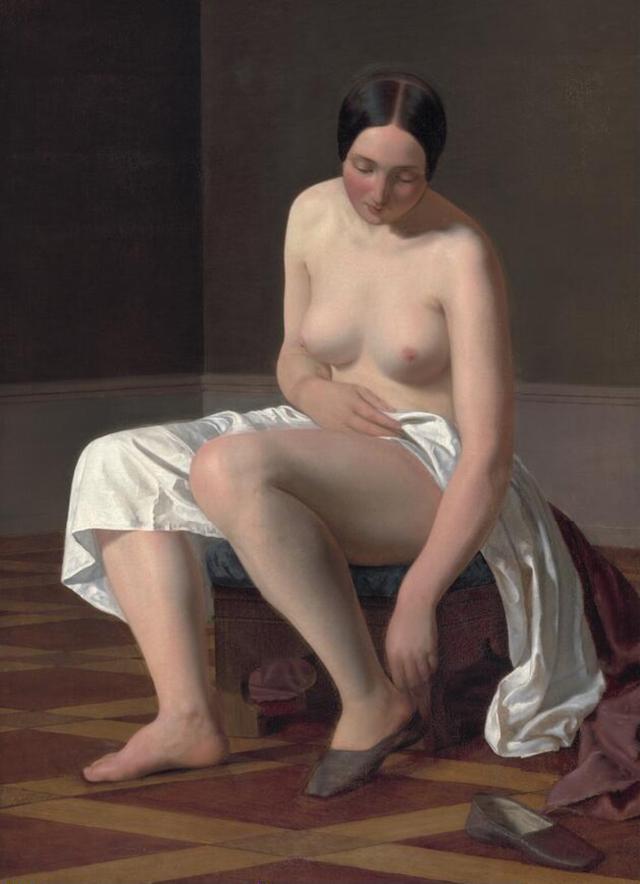 Hans Jørgen Hammer - Girl with slippers