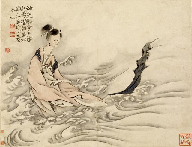 Gao Qipei - Goddess of the Lo river