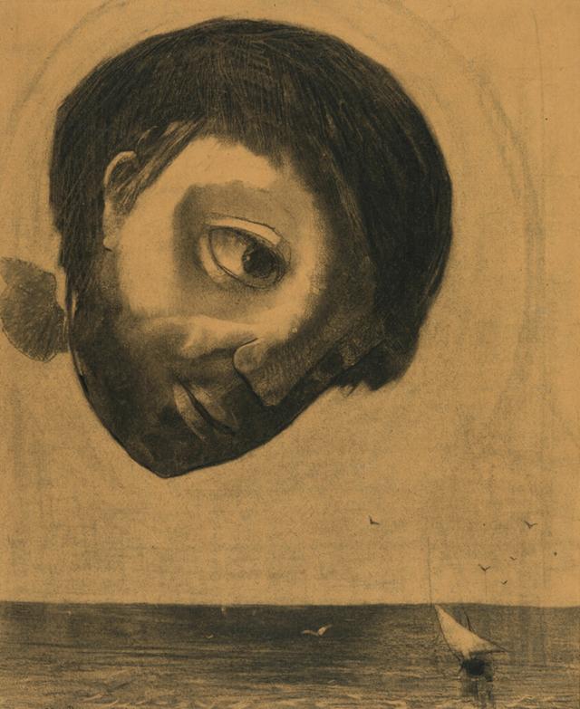 Odilon Redon - Guardian spirit of the waters