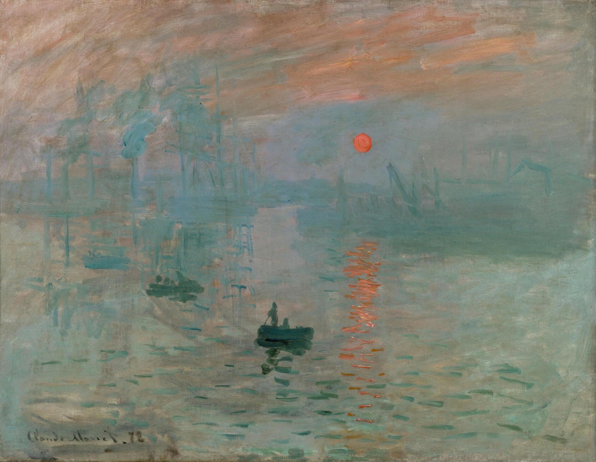 Claude Monet - Impression, sunrise