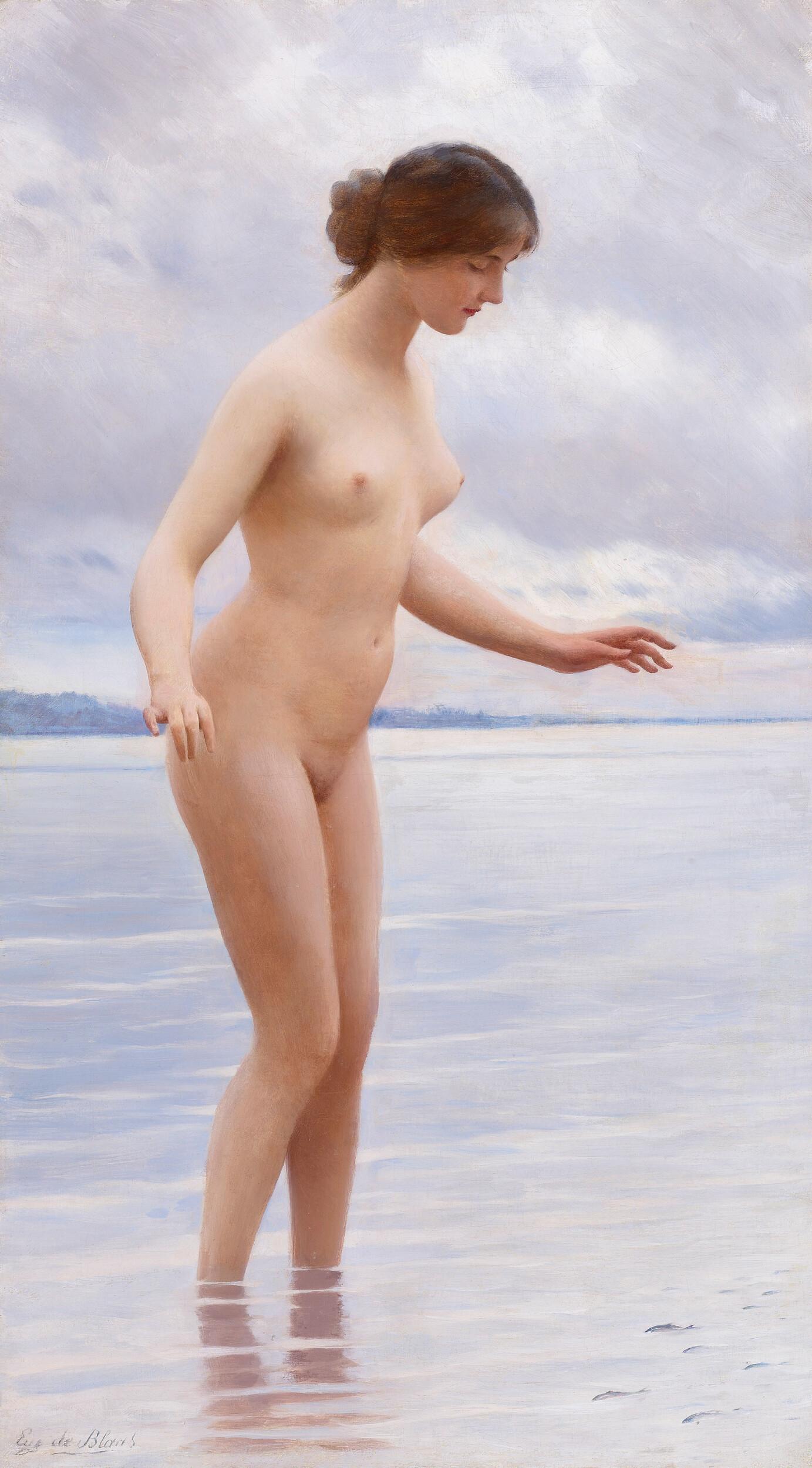 Eugene de  Blaas - In the water