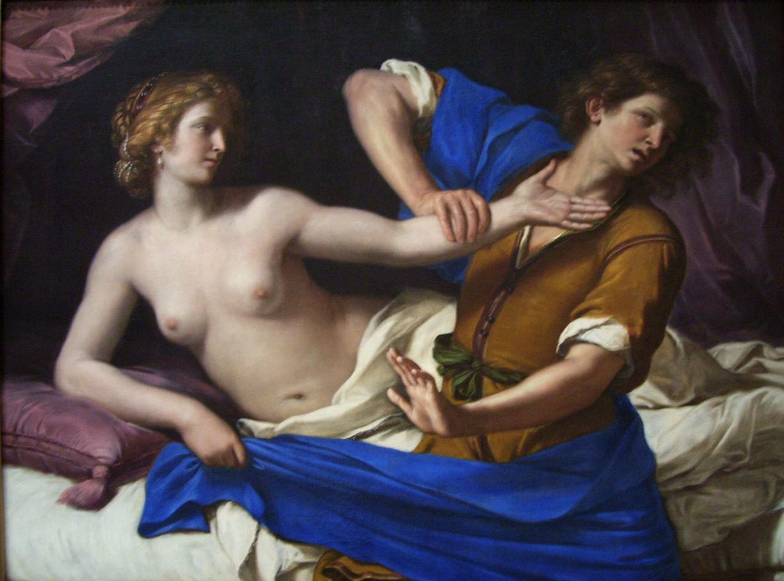  Guercino - Joseph and Potiphar's Wife