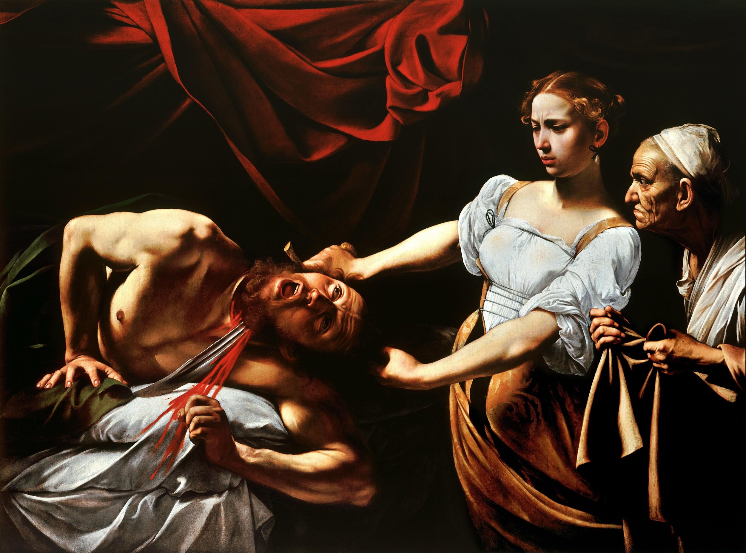  Caravaggio - Judith beheading Holofernes