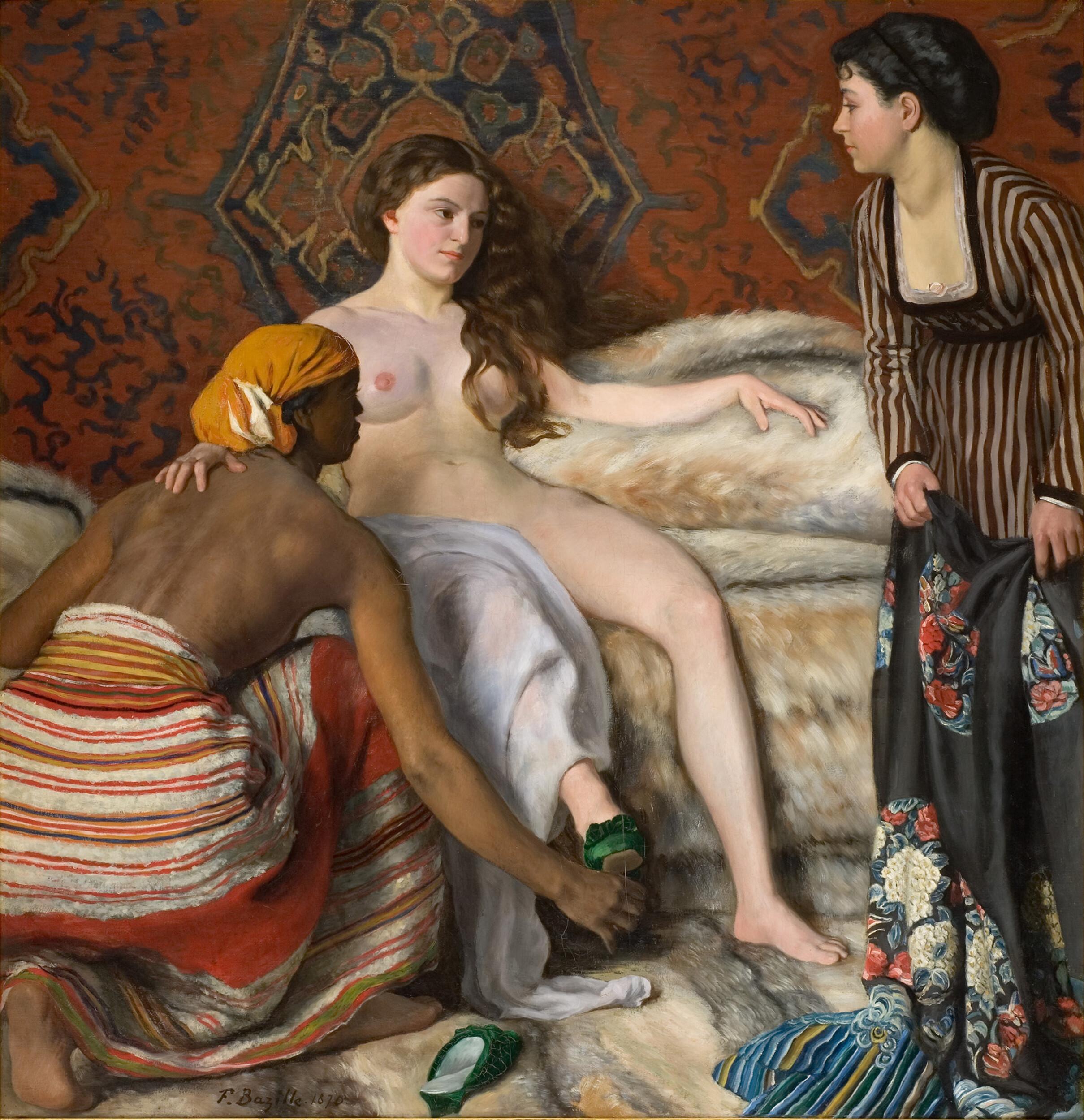 Frédéric Bazille - La toilette