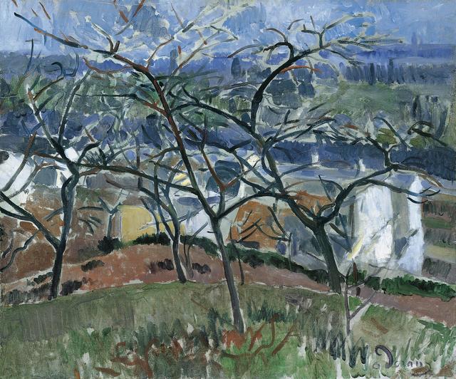 André Derain - Landscape around Chatou