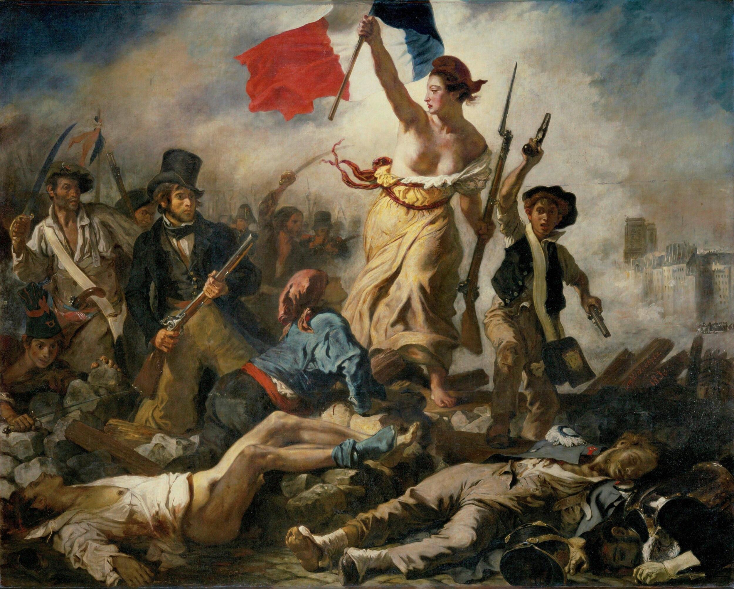 Eugène Delacroix - Liberty leading the People 