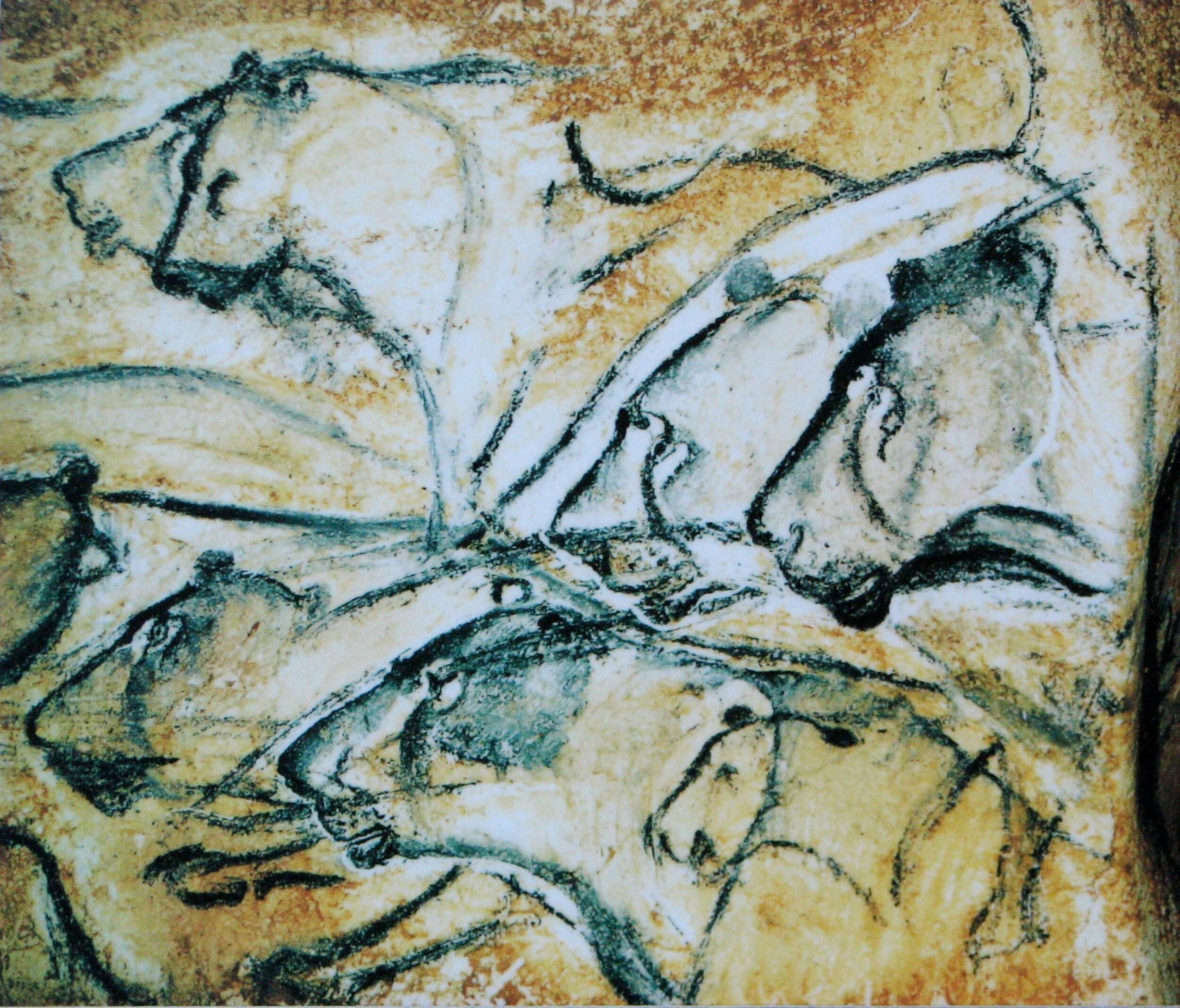  Anonymous - Lions of the Chauvet cave