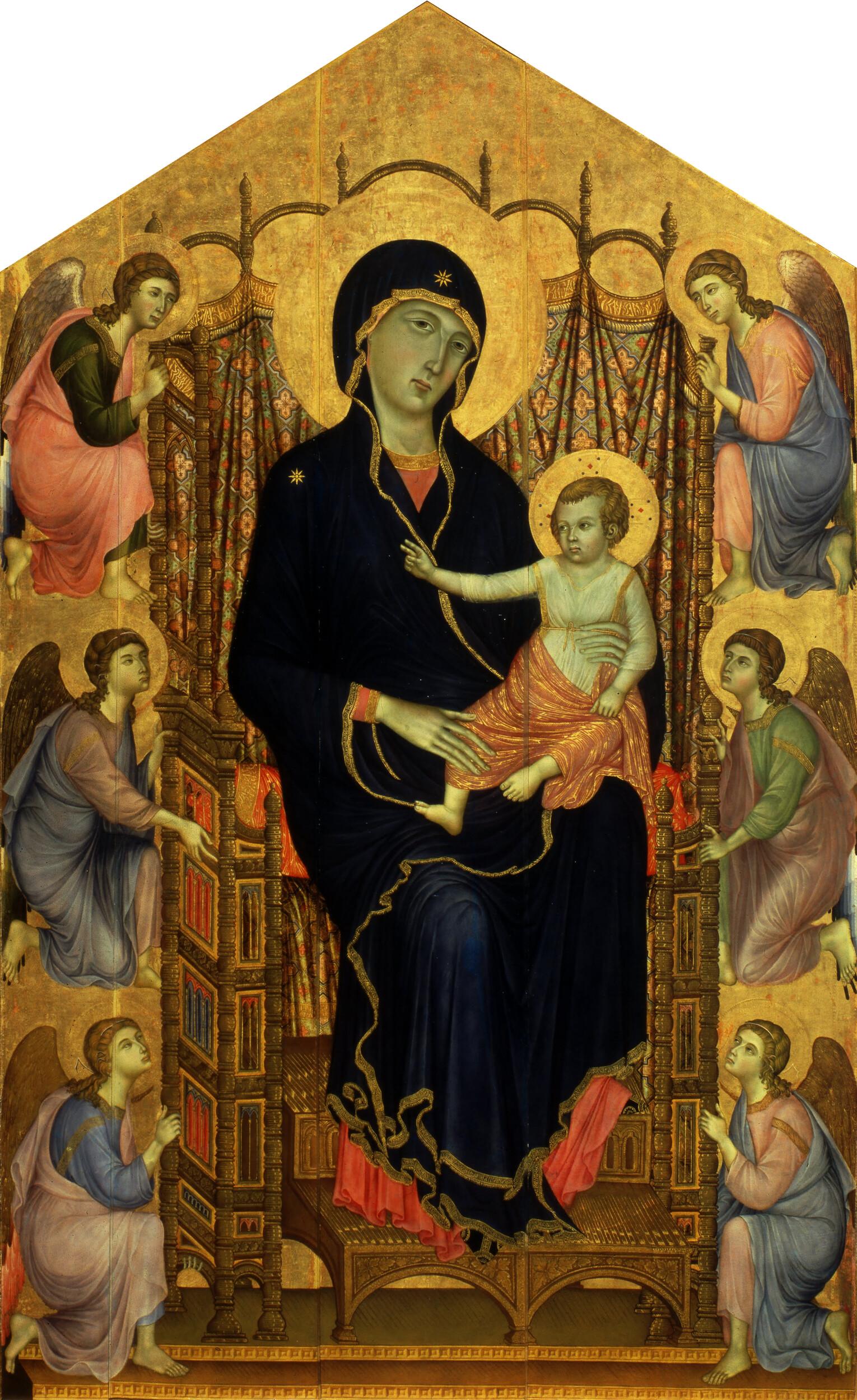 Duccio di Buoninsegna - Madonna enthroned