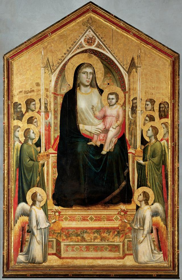 Giotto - Madonna Enthroned