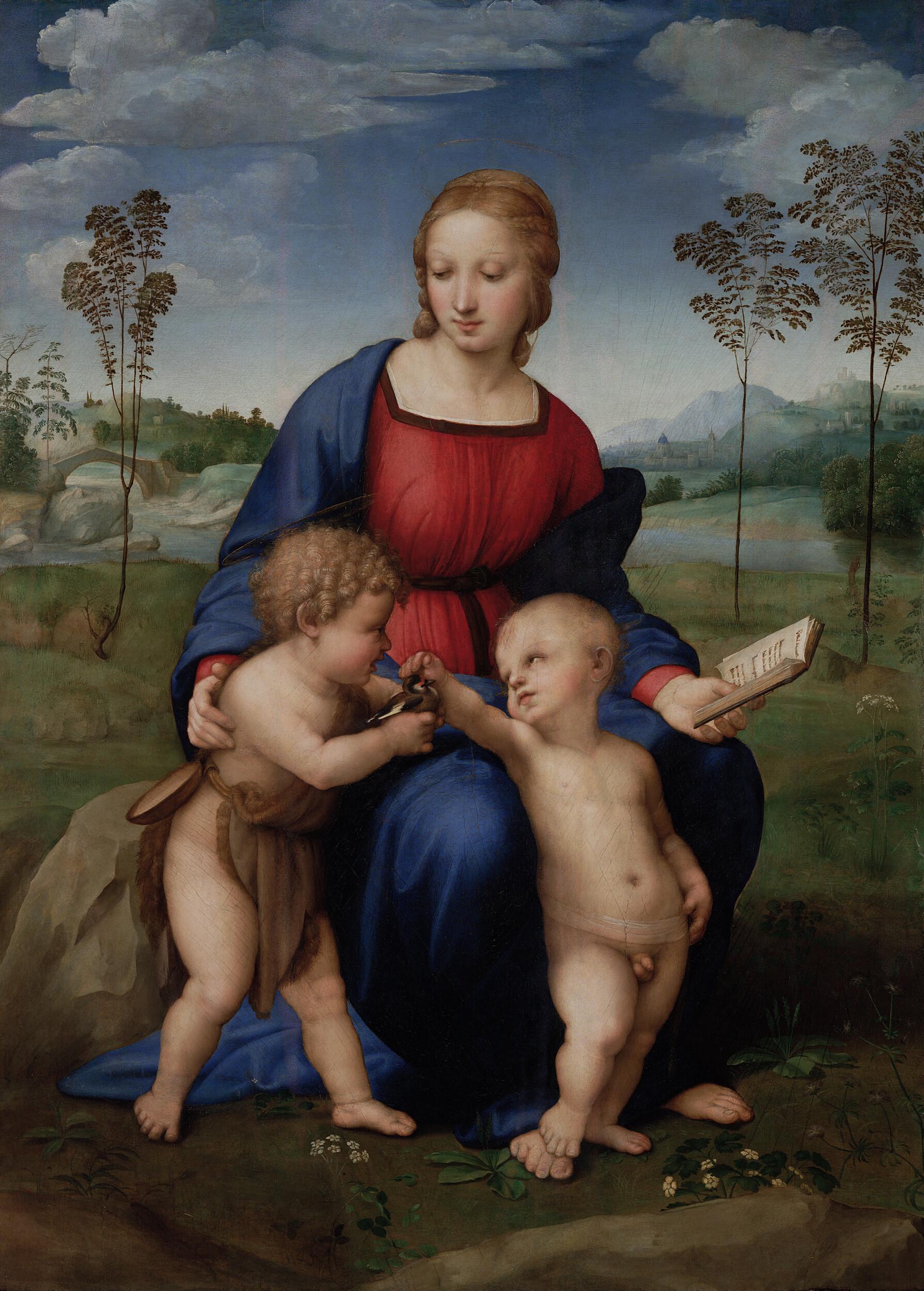  Raphael - Madonna of the goldfinch