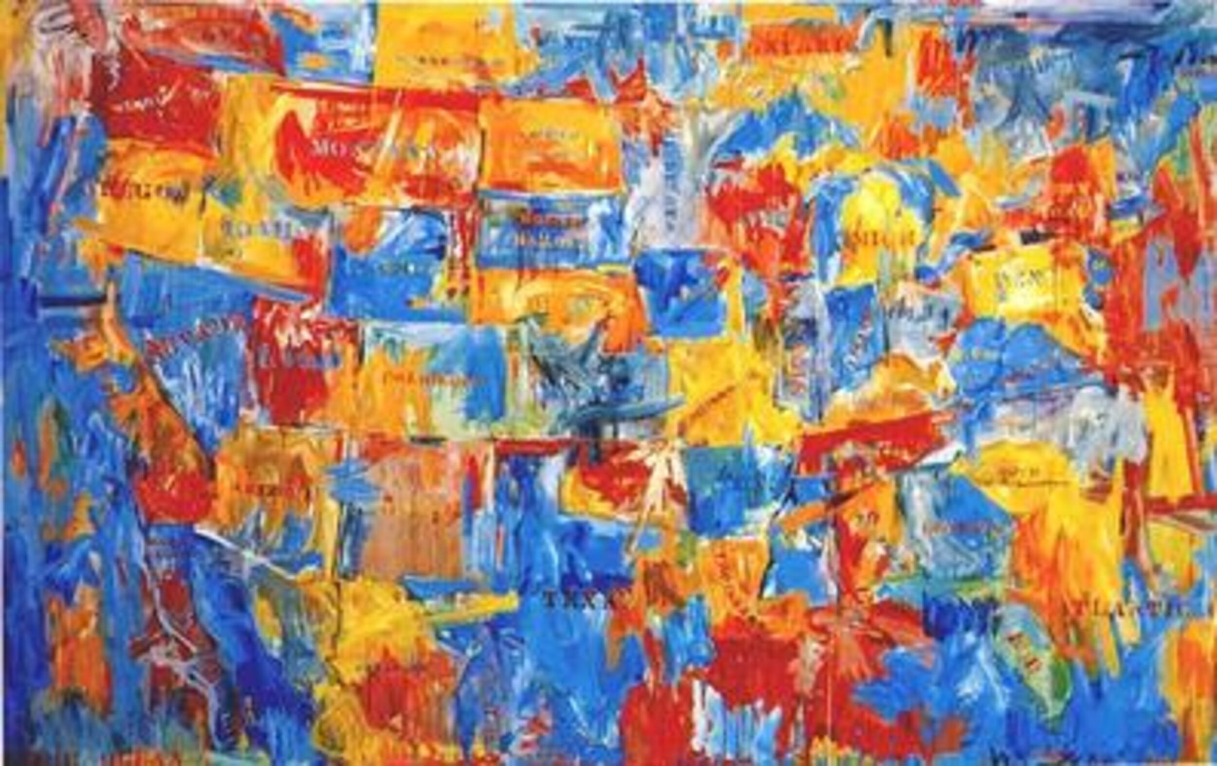 Jasper Johns - Map