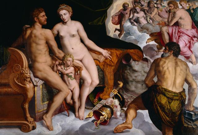 Willem Key - Mars and Venus surprised by Vulcan