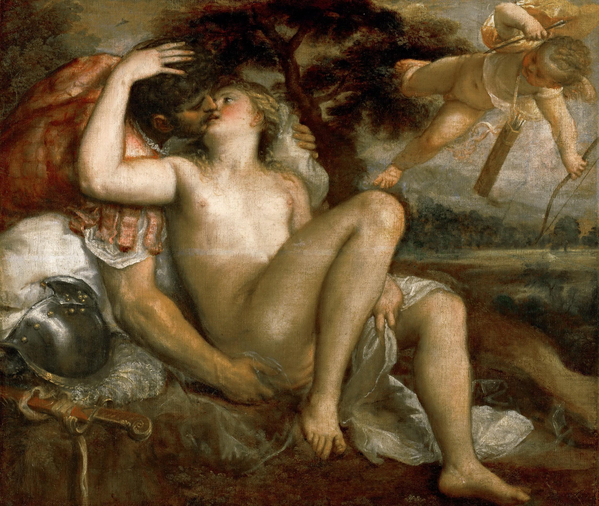  Titian - Mars, Venus and Amor