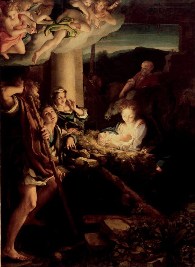 Antonio da Correggio - Nativity