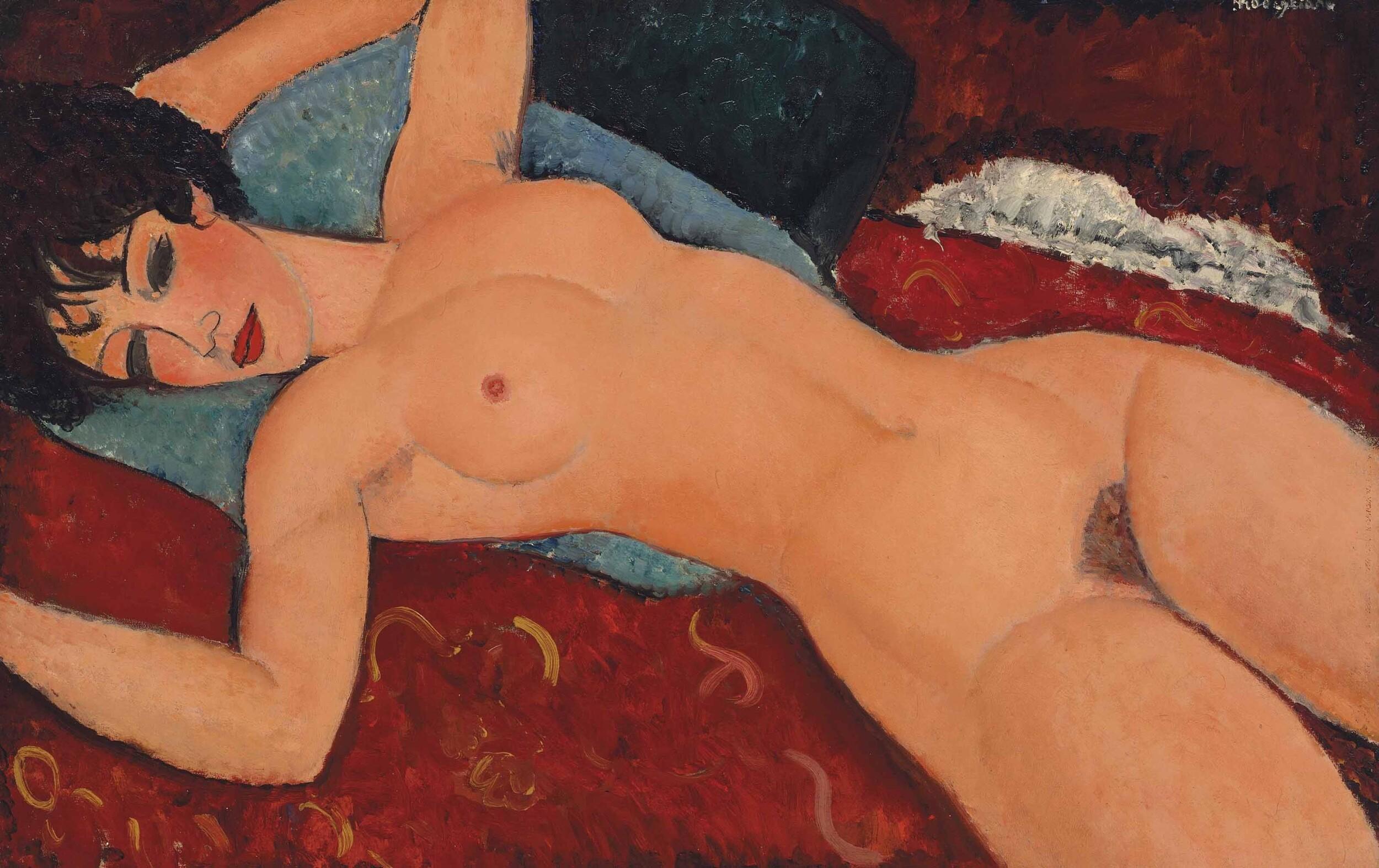 Amedeo Modigliani - Reclining nude