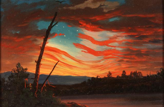 Frederic Edwin Church - Our banner in the sky