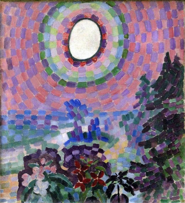 Robert Delaunay - Landscape with a disk