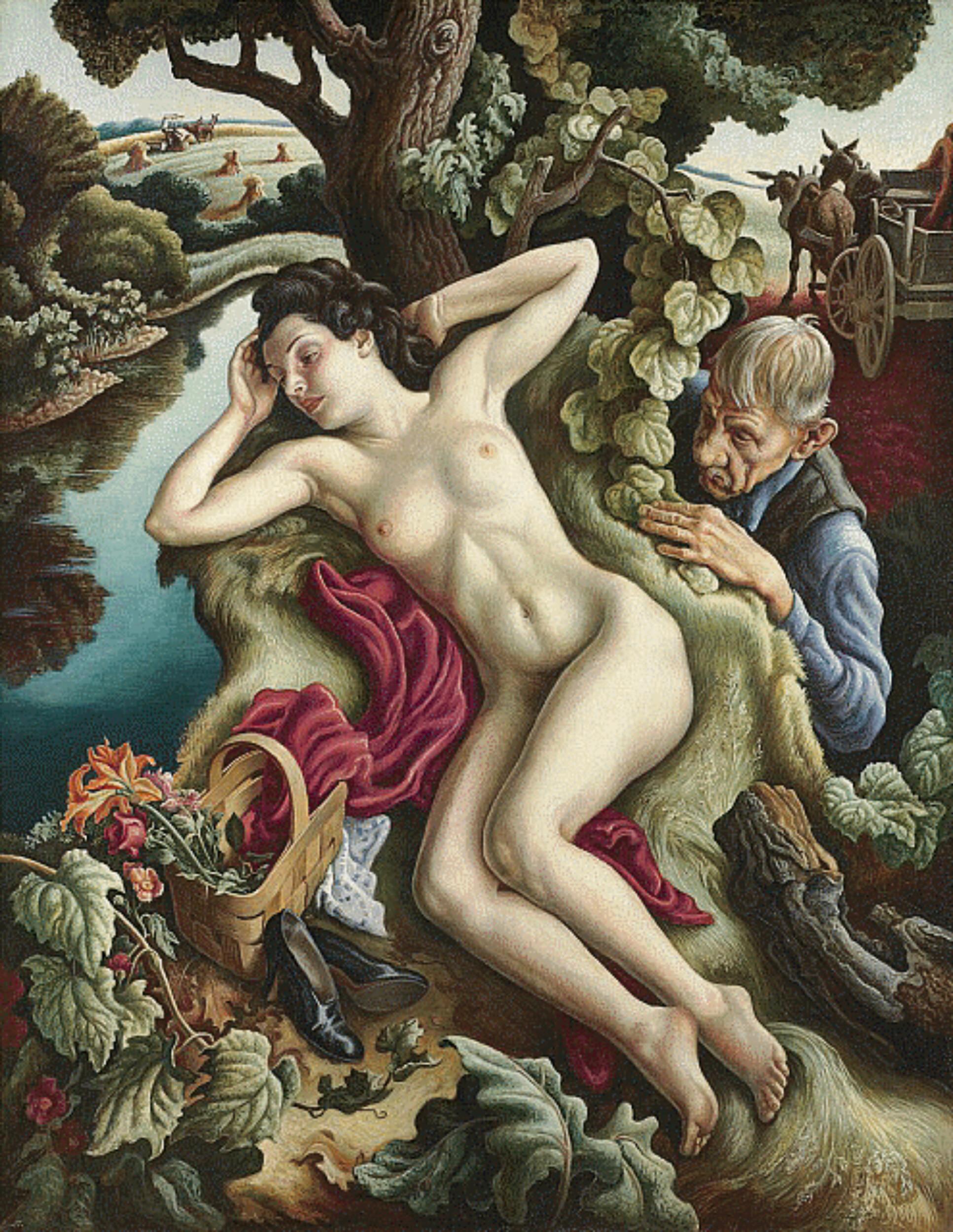 Thomas Hart Benton - Persephone