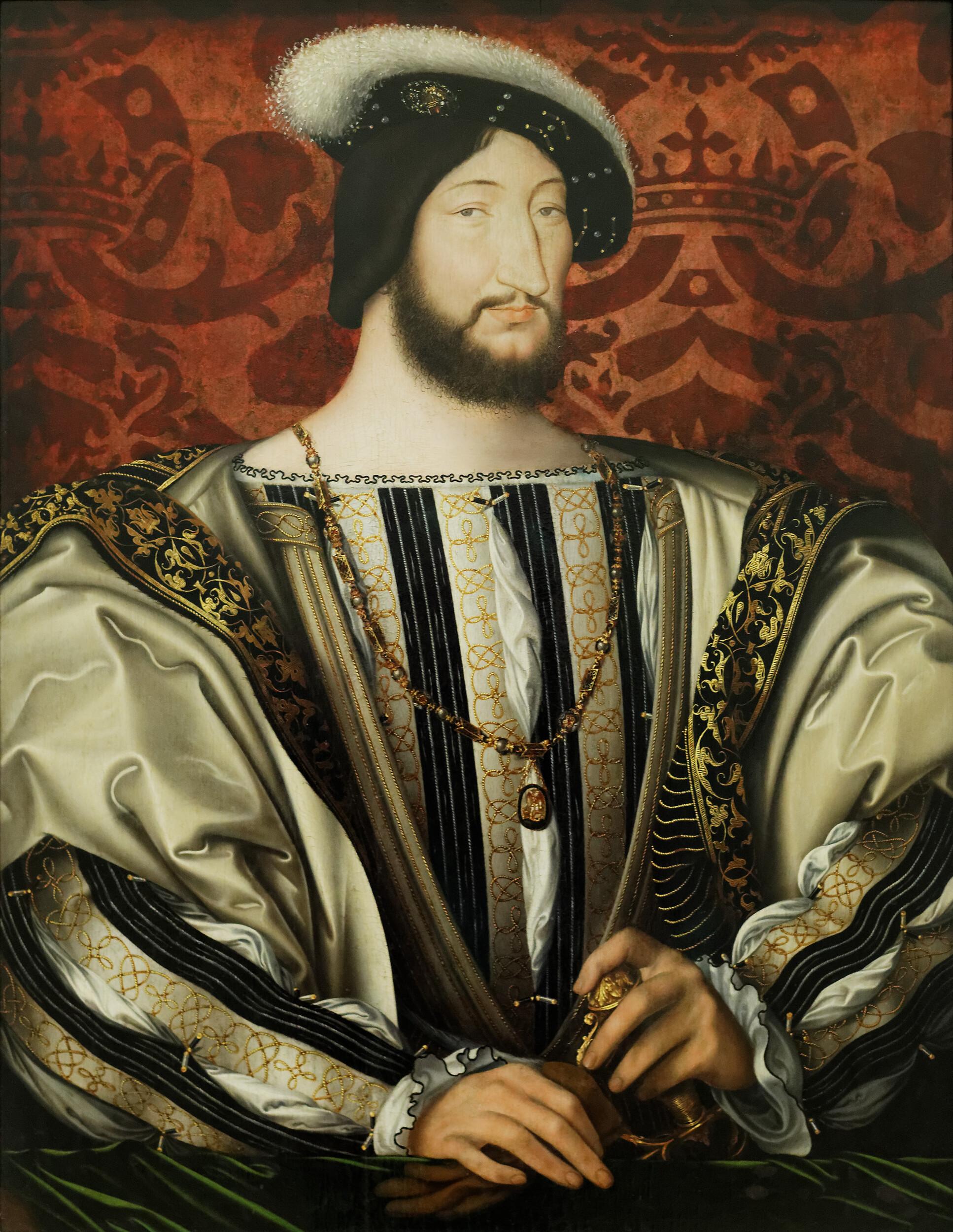 Jean Clouet - Portrait of Francois Ier, King of France