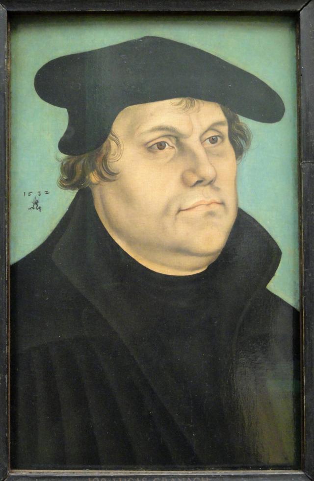 Lucas Cranach the Elder - Portrait of Martin Luther