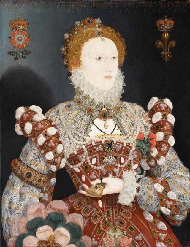 Nicholas  Hilliard - Portrait of Queen Elizabeth I