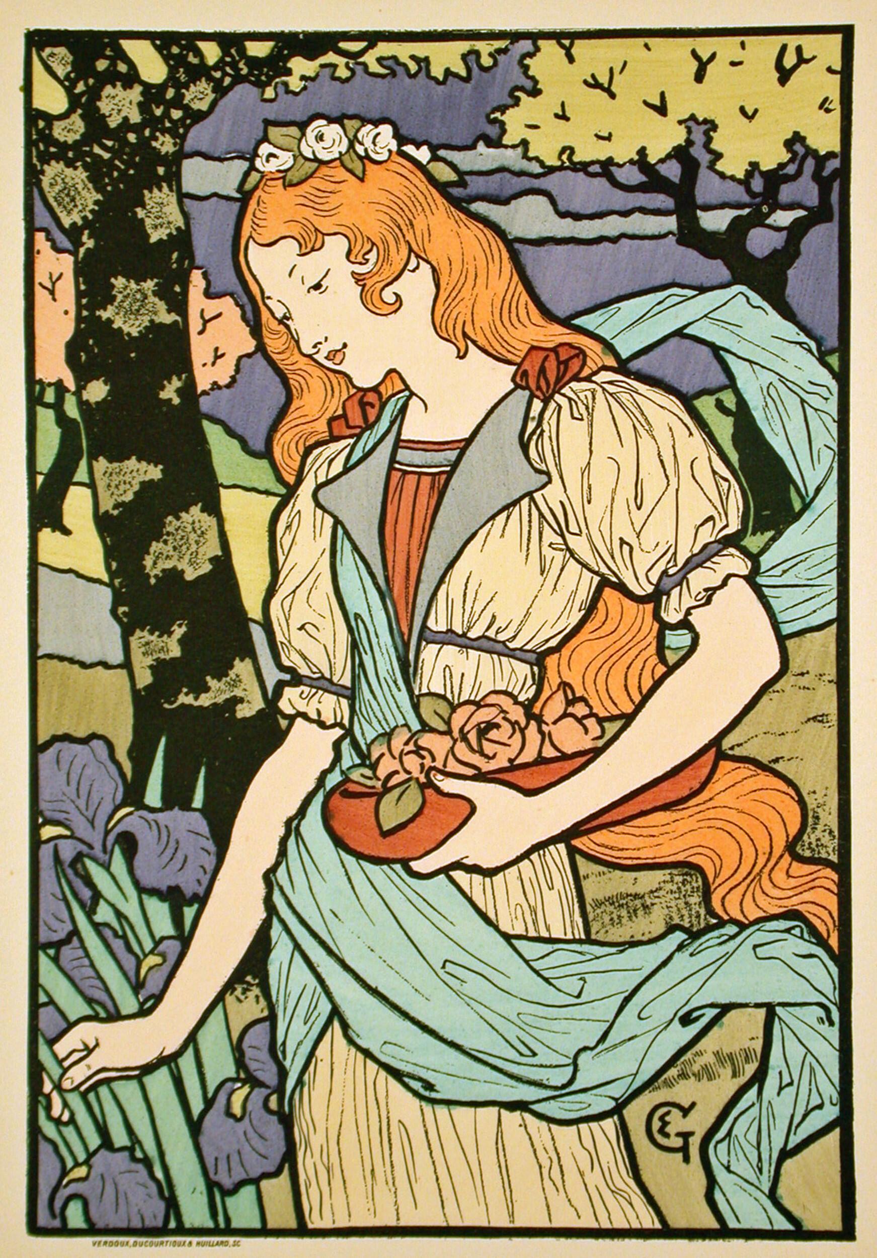 Eugene Grasset - Poster for Grafton Galleries