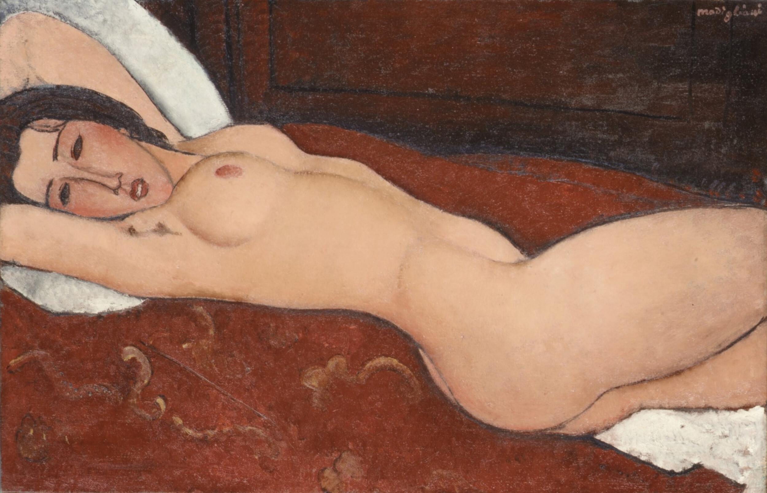 Amedeo Modigliani - Reclining nude