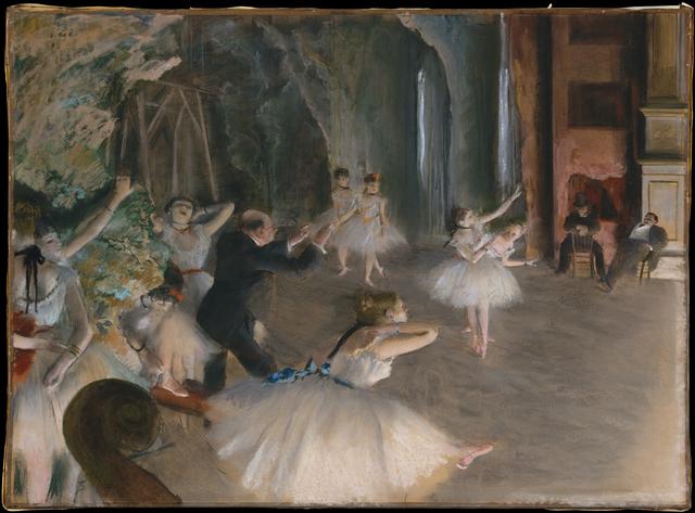 Edgar Degas - Rehearsals