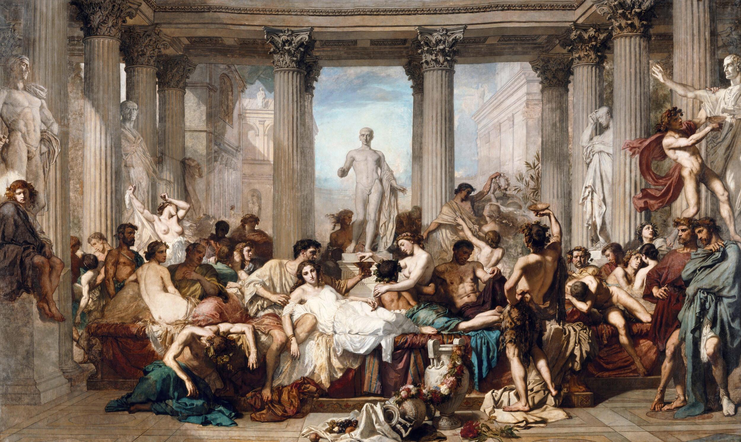 Thomas Couture - Romans during the Decadence