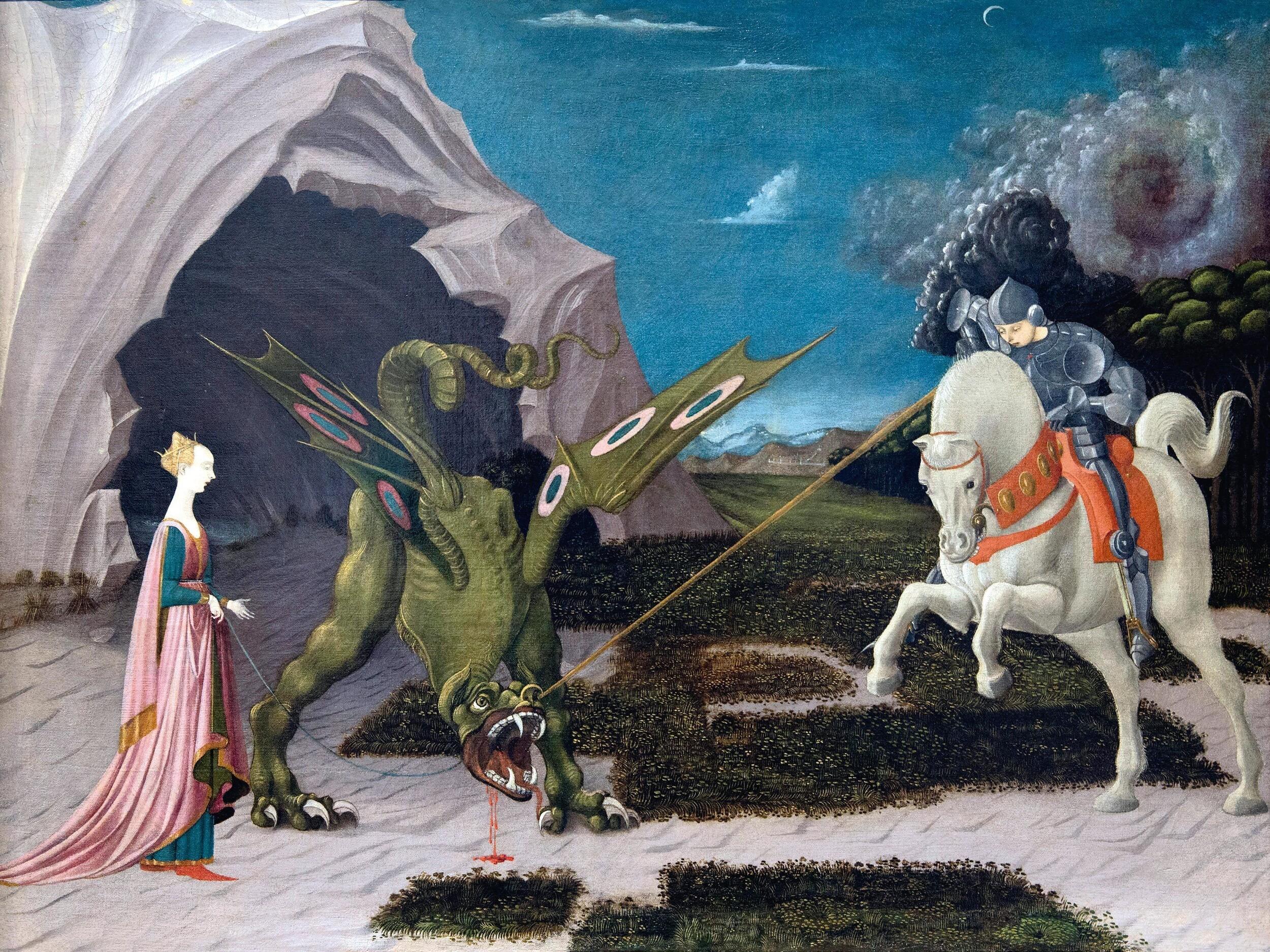 Paolo Uccello - Saint George and the Dragon