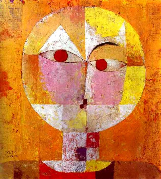 Paul Klee - Senecio or Head of a man going senile