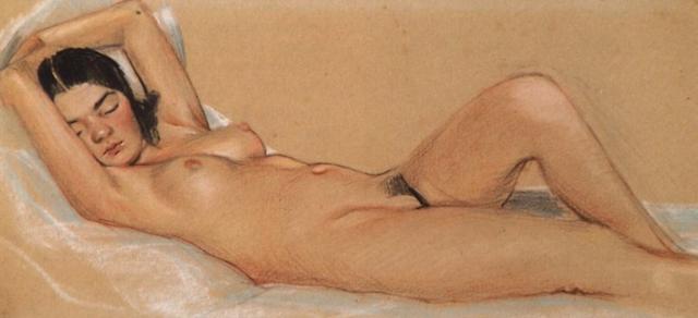 Sergey Vinogradov - Sleeping nude