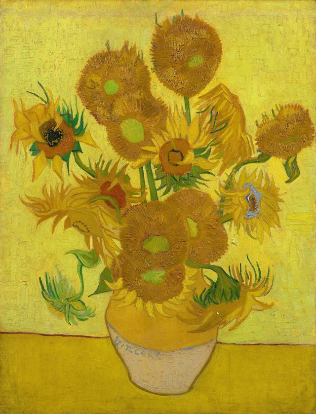 Vincent van Gogh  - Sunflowers (4th version)