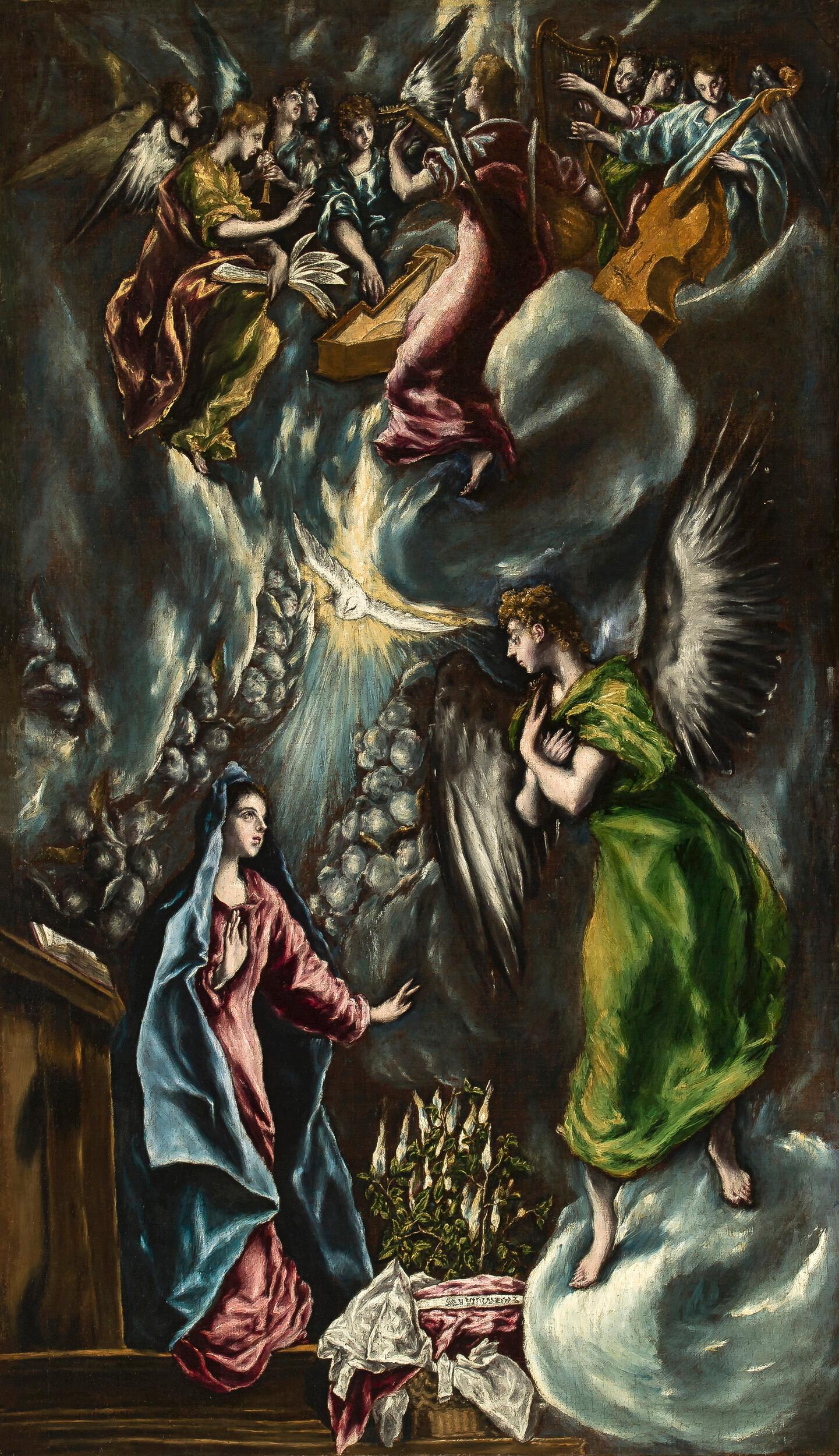  El Greco - The Annunciation