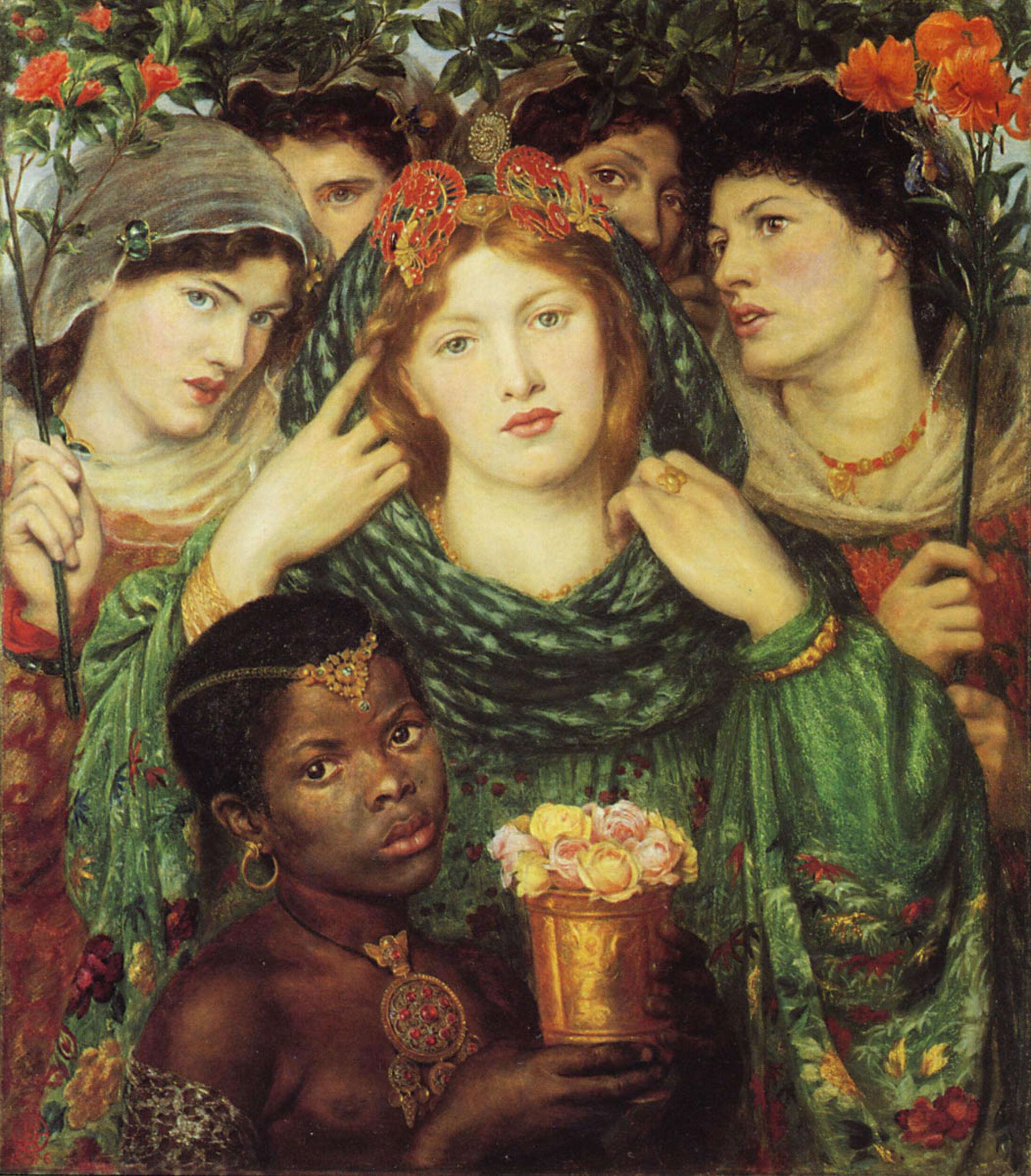 Dante Gabriel Rossetti - The beloved