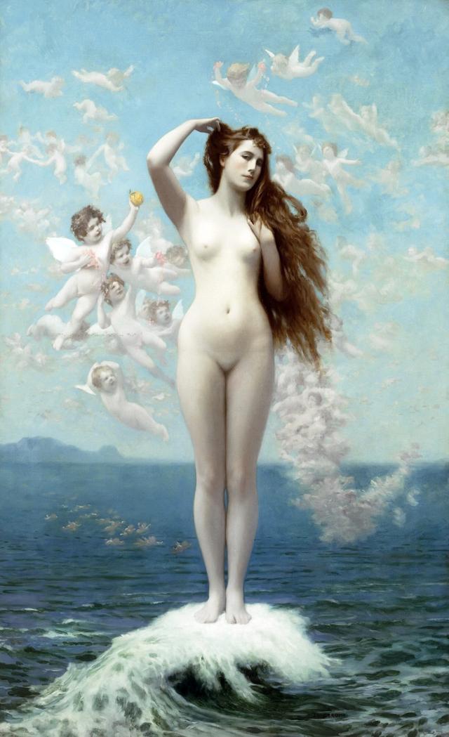 Jean-Léon Gérôme - The birth of Venus